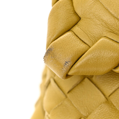 Bottega Veneta Nappa Intrecciato Small Olimpia Shoulder Bag Chartreuse 16 of 17