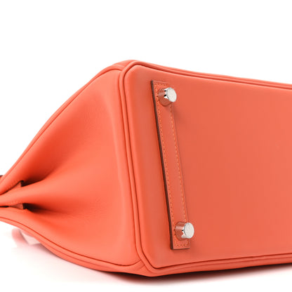 Hermes Swift Birkin 25 Orange 17 of 21