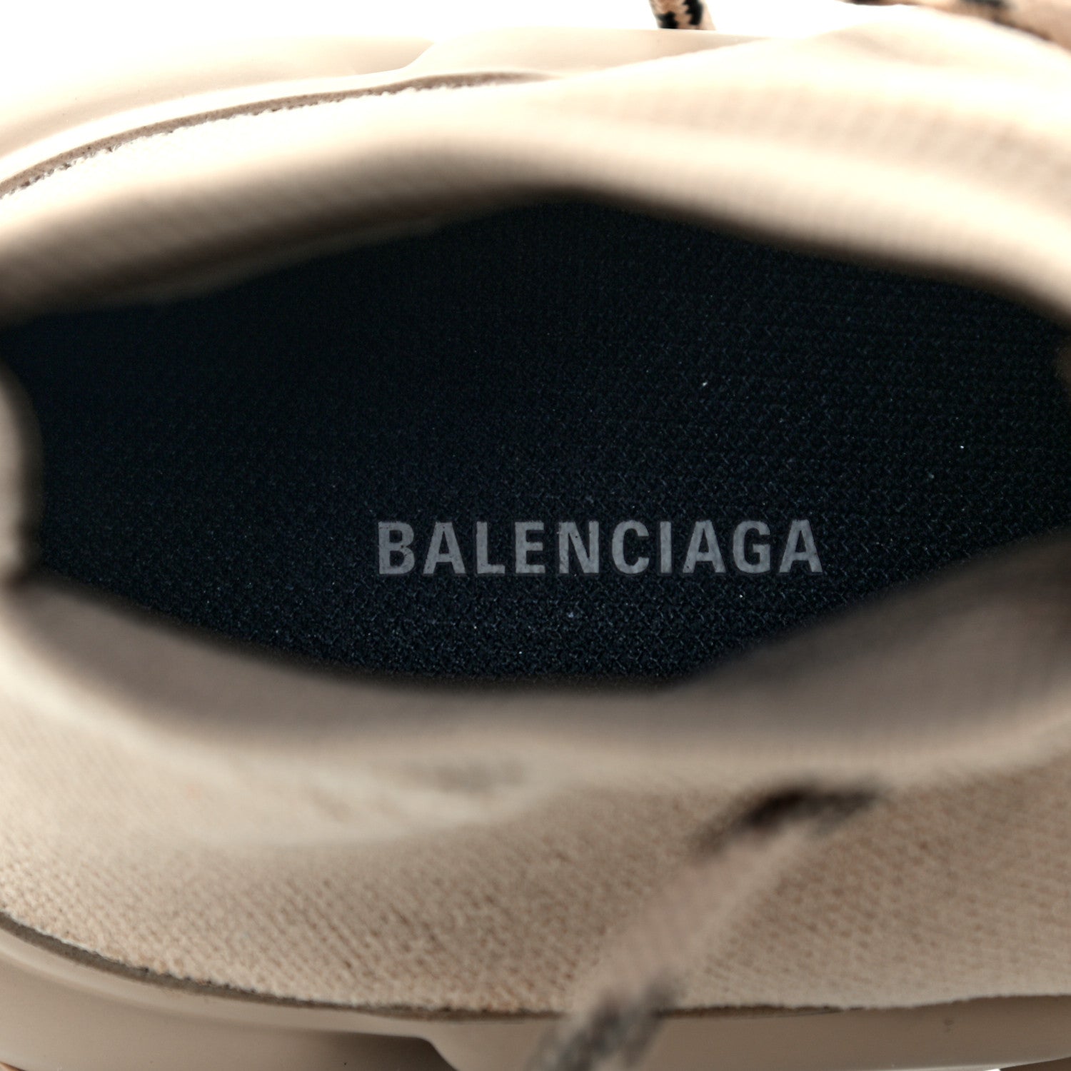 Balenciaga Technical 3D Knit Womens Speed Lace Up Sneakers 39 Beige 6 of 10