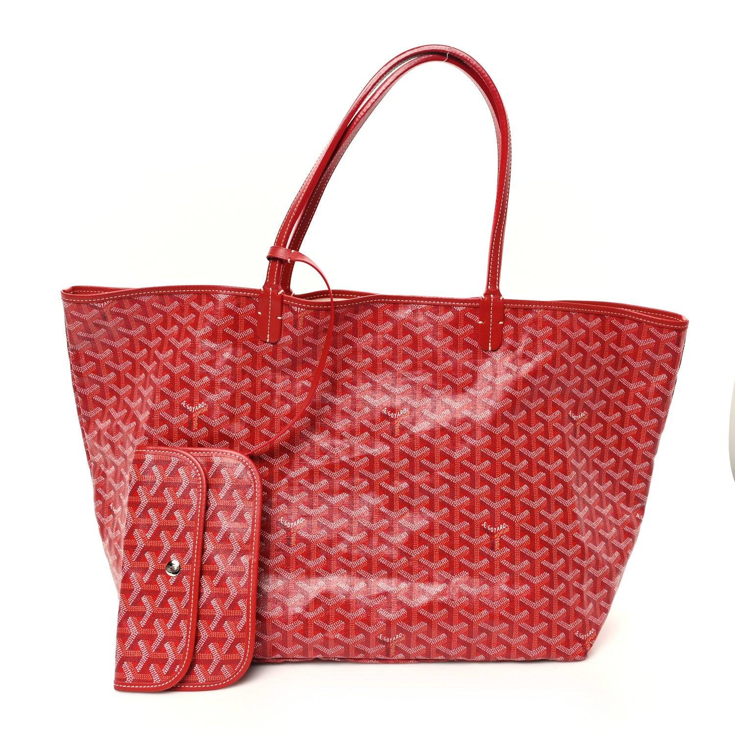 Goyard Goyardine Saint Louis GM Red 3 of 12