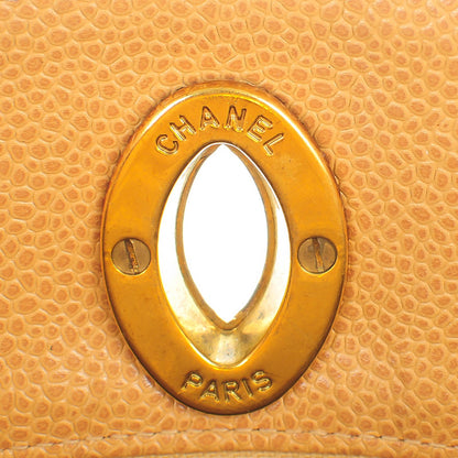 Chanel Caviar Quilted Shoulder Bag Beige 6 of 12