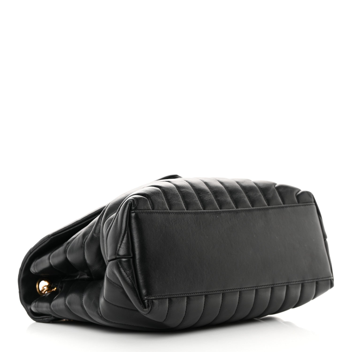 Saint Laurent Calfskin Y Quilted Monogram Medium Loulou Chain Satchel Black 4 of 21