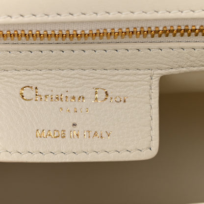 Christian Dior Calfskin Cannage Dioramour Medium Caro Bag Latte 6 of 10