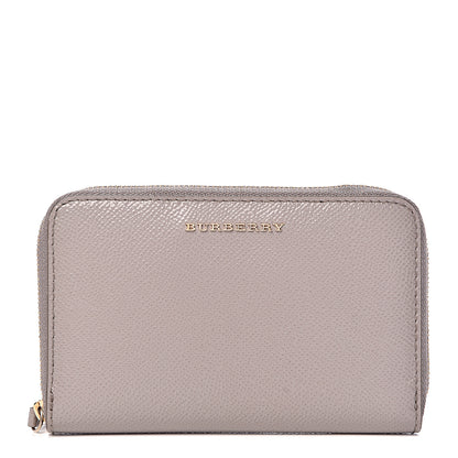 Burberry Patent London Medium Marston Zip Around Wallet Pale Grey 1 of 6