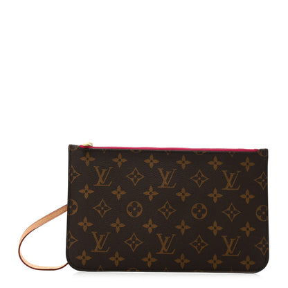 Louis Vuitton Monogram Neverfull MM GM Pochette Pivoine 1 of 7