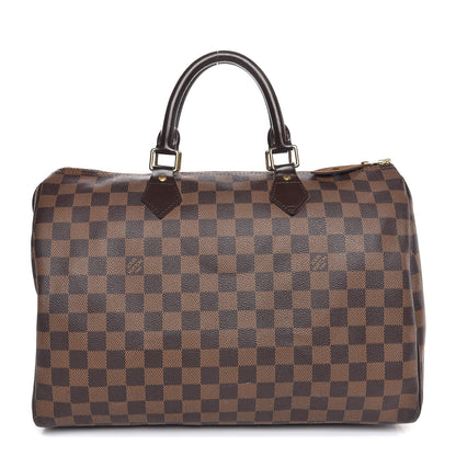 Louis Vuitton Damier Ebene Speedy 35 1 of 11