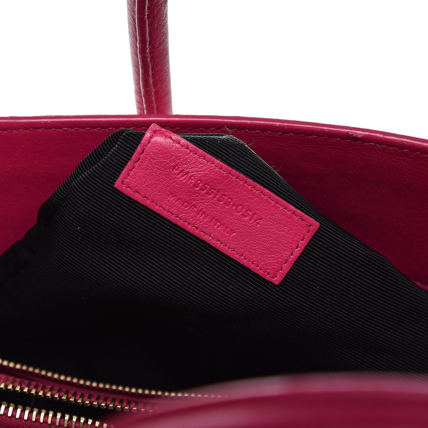 Calfskin Small Sac De Jour Bubblegum
