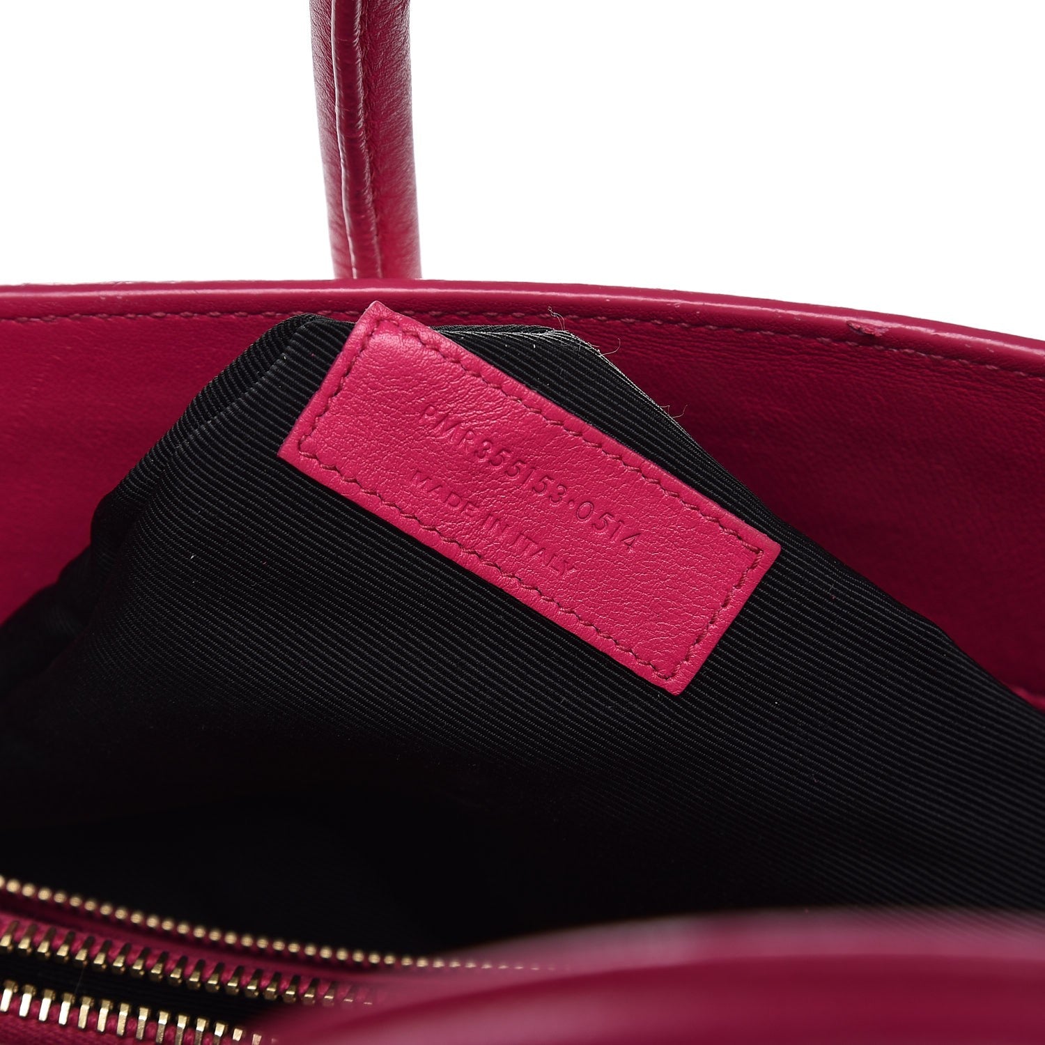 Saint Laurent Calfskin Small Sac De Jour Bubblegum 8 of 23