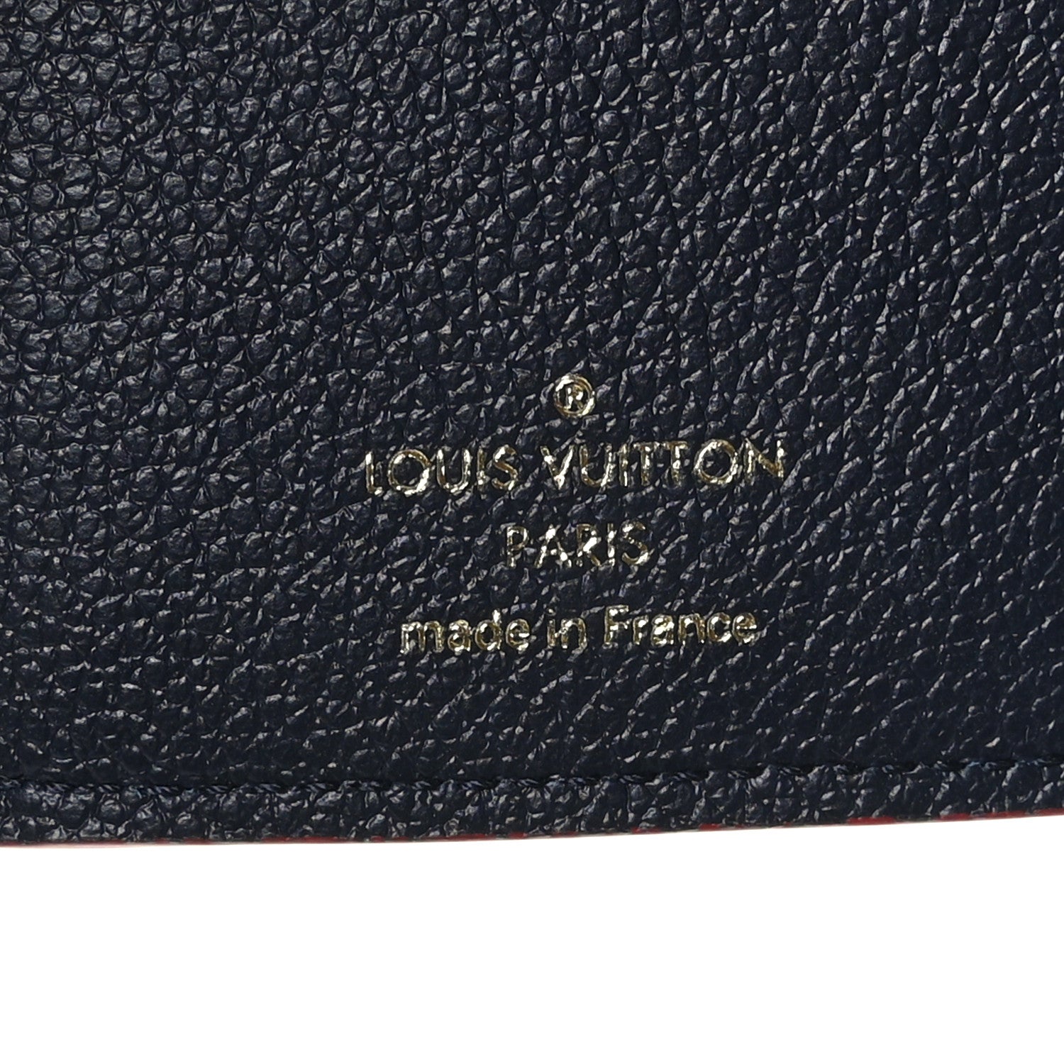 Louis Vuitton Empreinte Victorine Wallet Marine Rouge 6 of 7