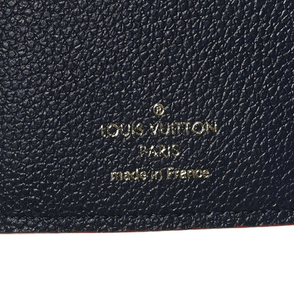 Louis Vuitton Empreinte Victorine Wallet Marine Rouge 6 of 7