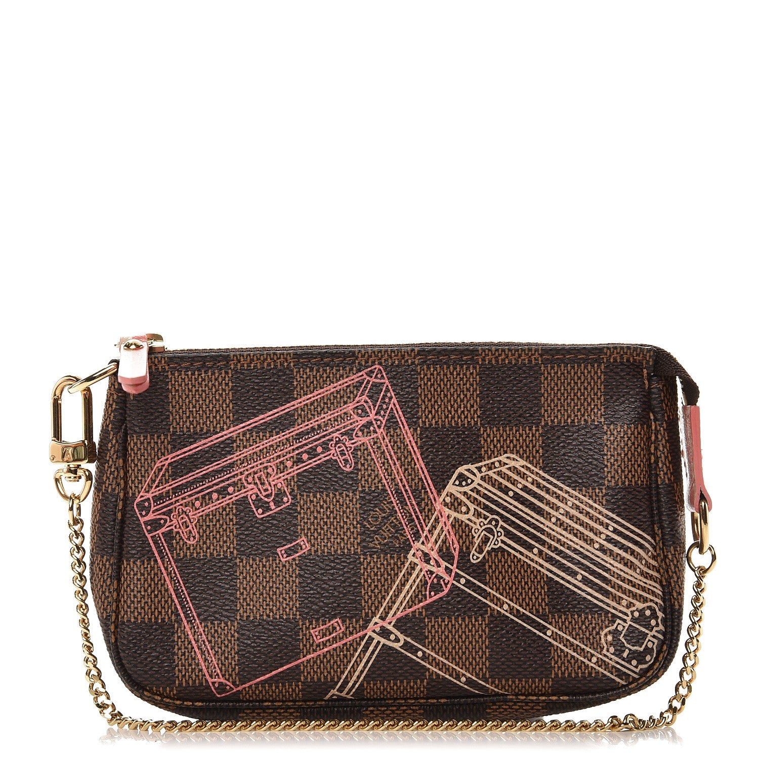 Louis Vuitton Monogram 2014 Christmas Animation Mini Pochette Accessories 1 of 8