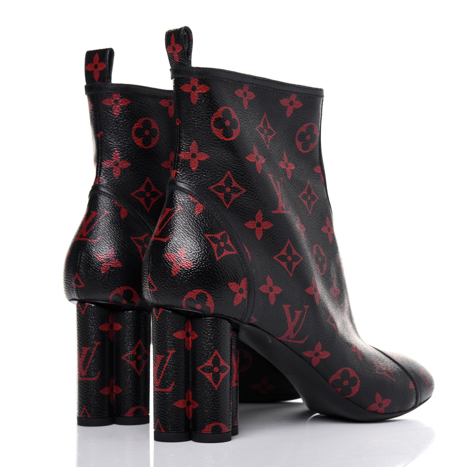 Louis Vuitton Monogram Infrarouge New Revival Boots 40 Black 4 of 13