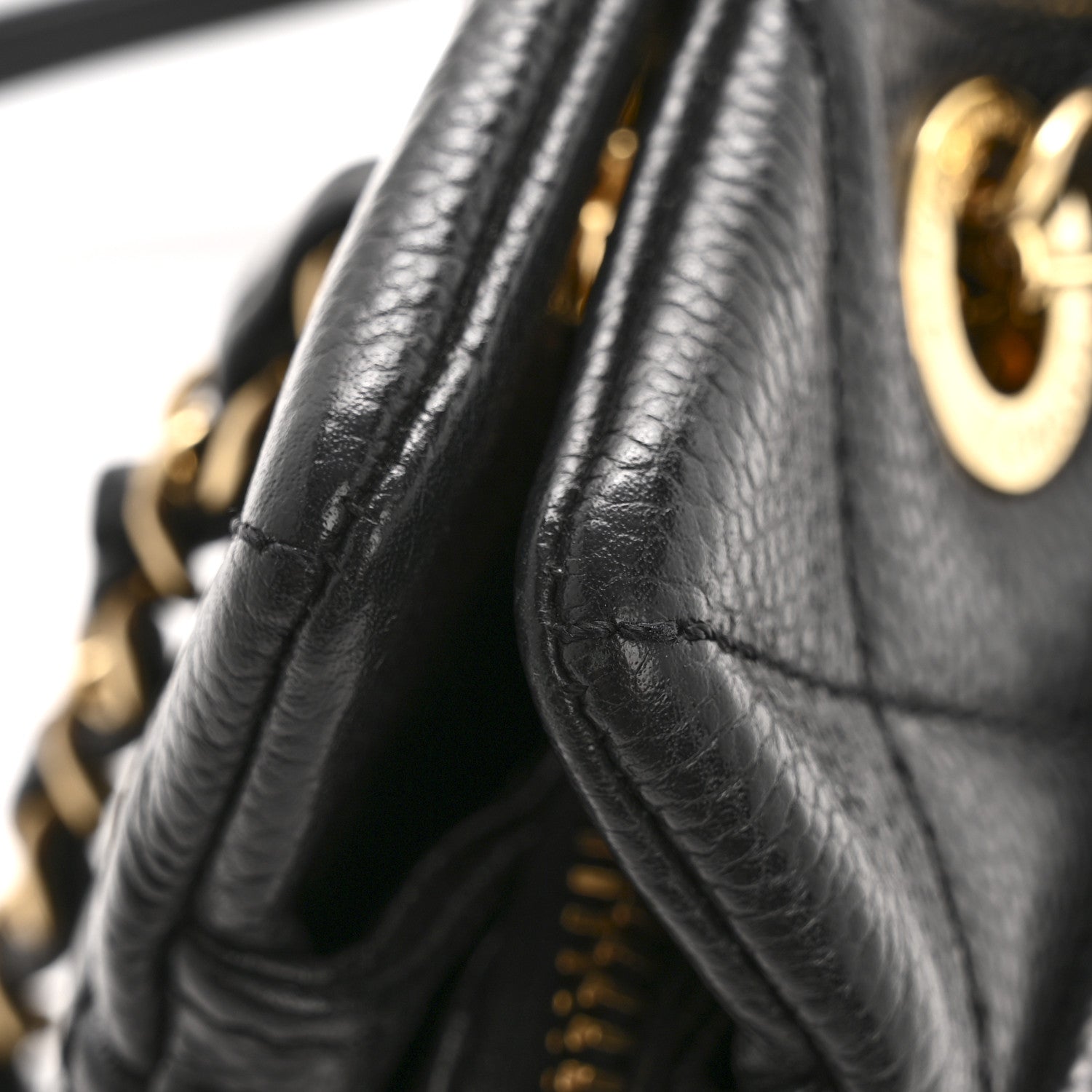 Chanel Caviar Quilted CC Timeless Soft Tote Black 13 of 13