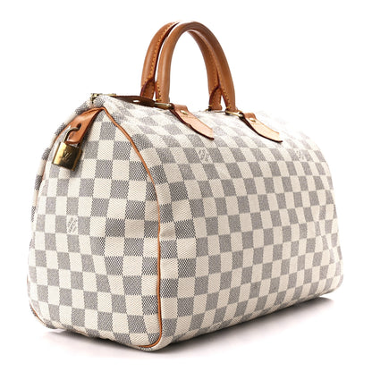 Louis Vuitton Damier Azur Speedy 30 3 of 14
