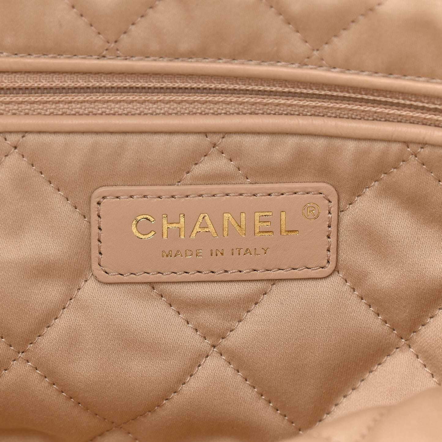 Calfskin Quilted Small Chanel 22 White