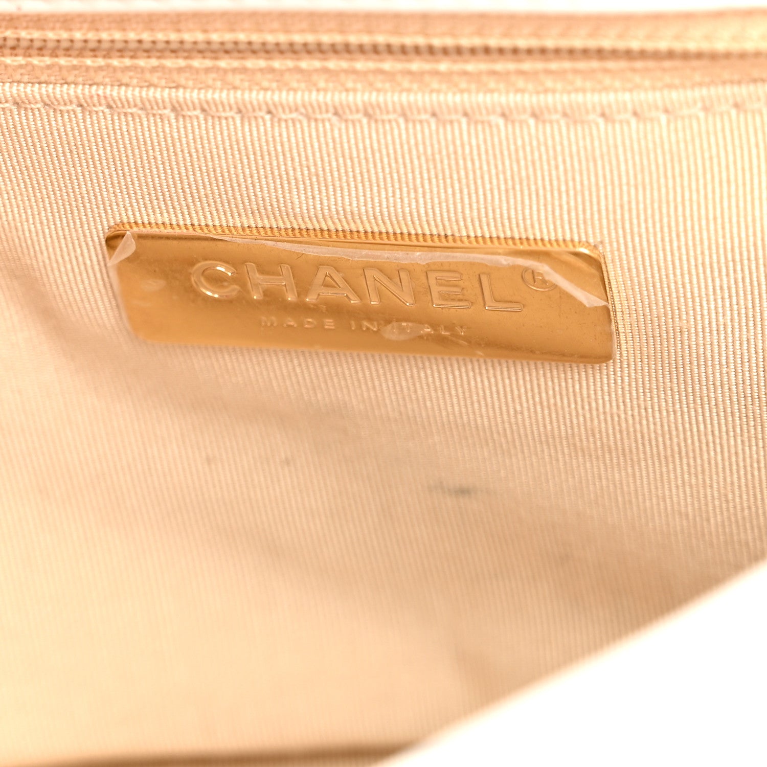 Chanel Lambskin Quilted Medium Chanel 19 Flap  White 5 of 10