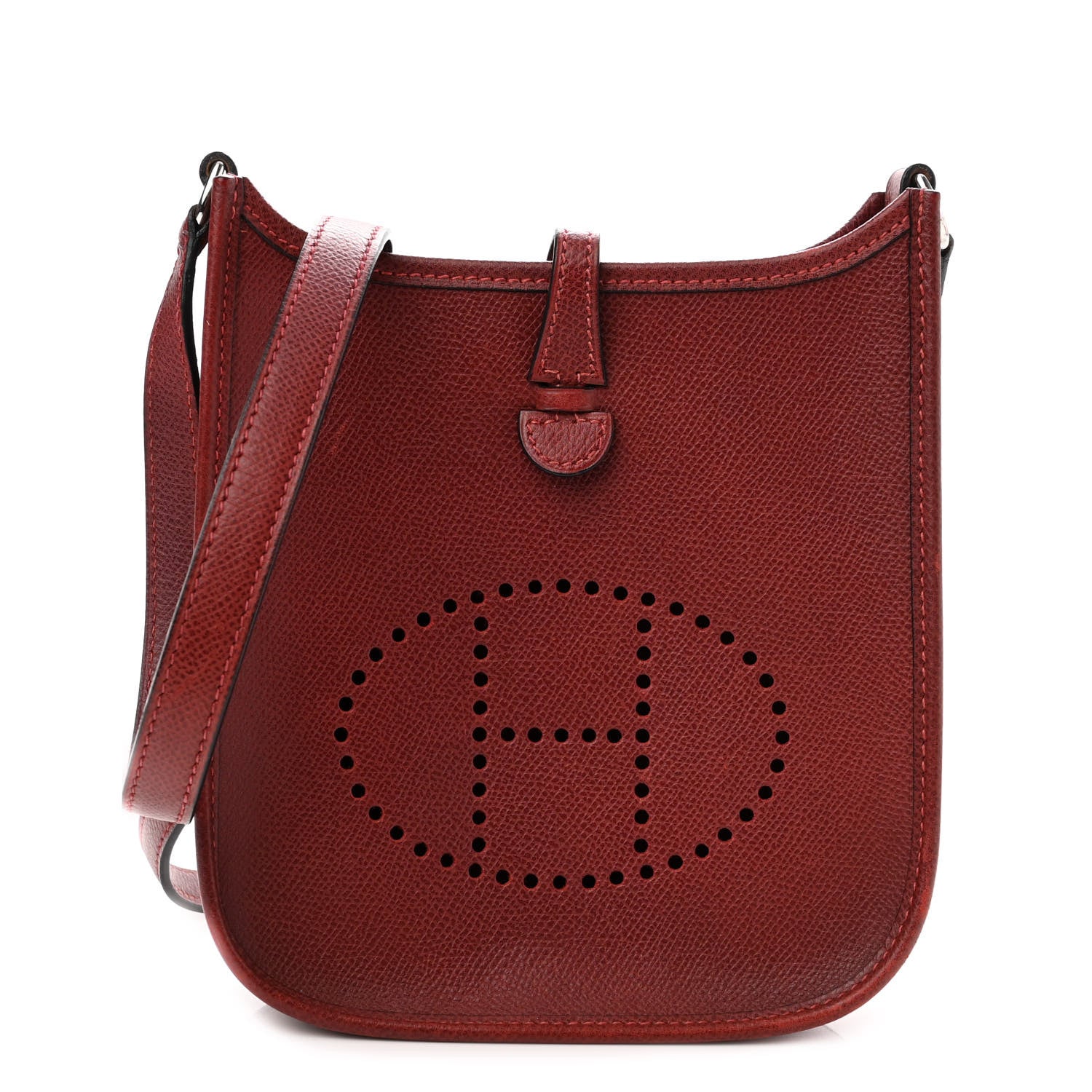 Hermes Epsom Evelyne TPM Rouge Vif 1 of 11