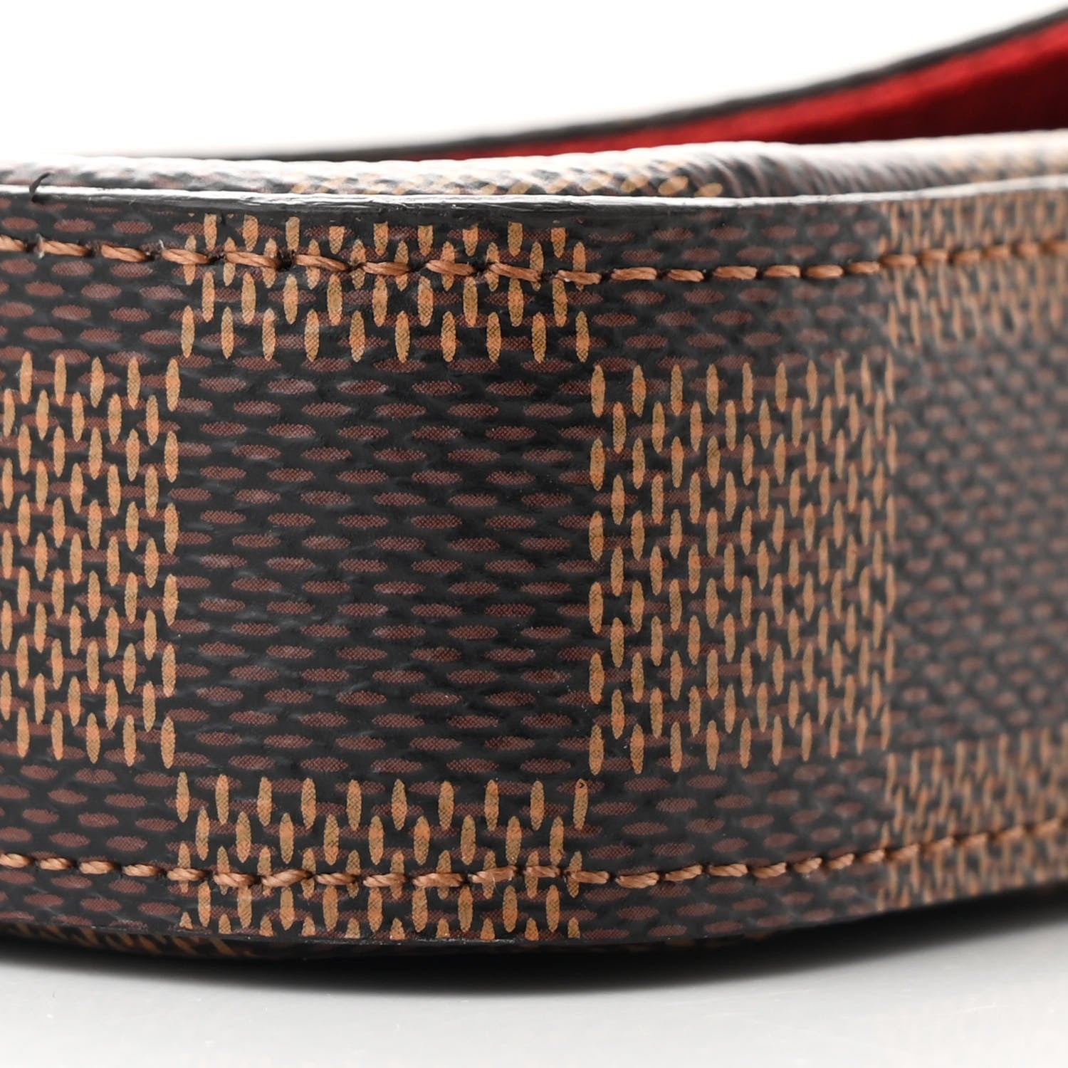 Louis Vuitton Damier Ebene Pochette Felicie Chain Wallet 10 of 13