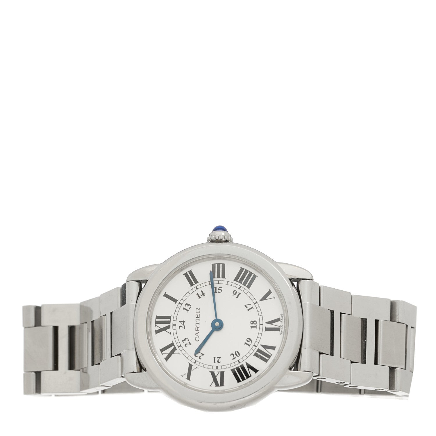 Cartier Stainless Steel 29mm Ronde Solo Quartz Watch 2 of 4