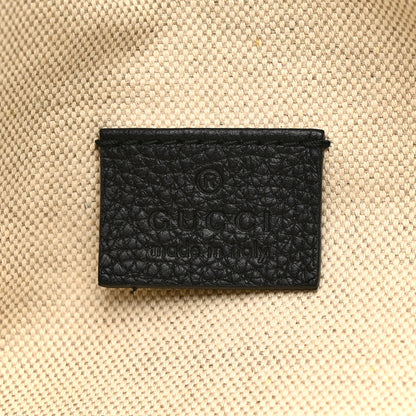 Gucci Grained Calfskin Logo Belt Bag Black 6 of 11