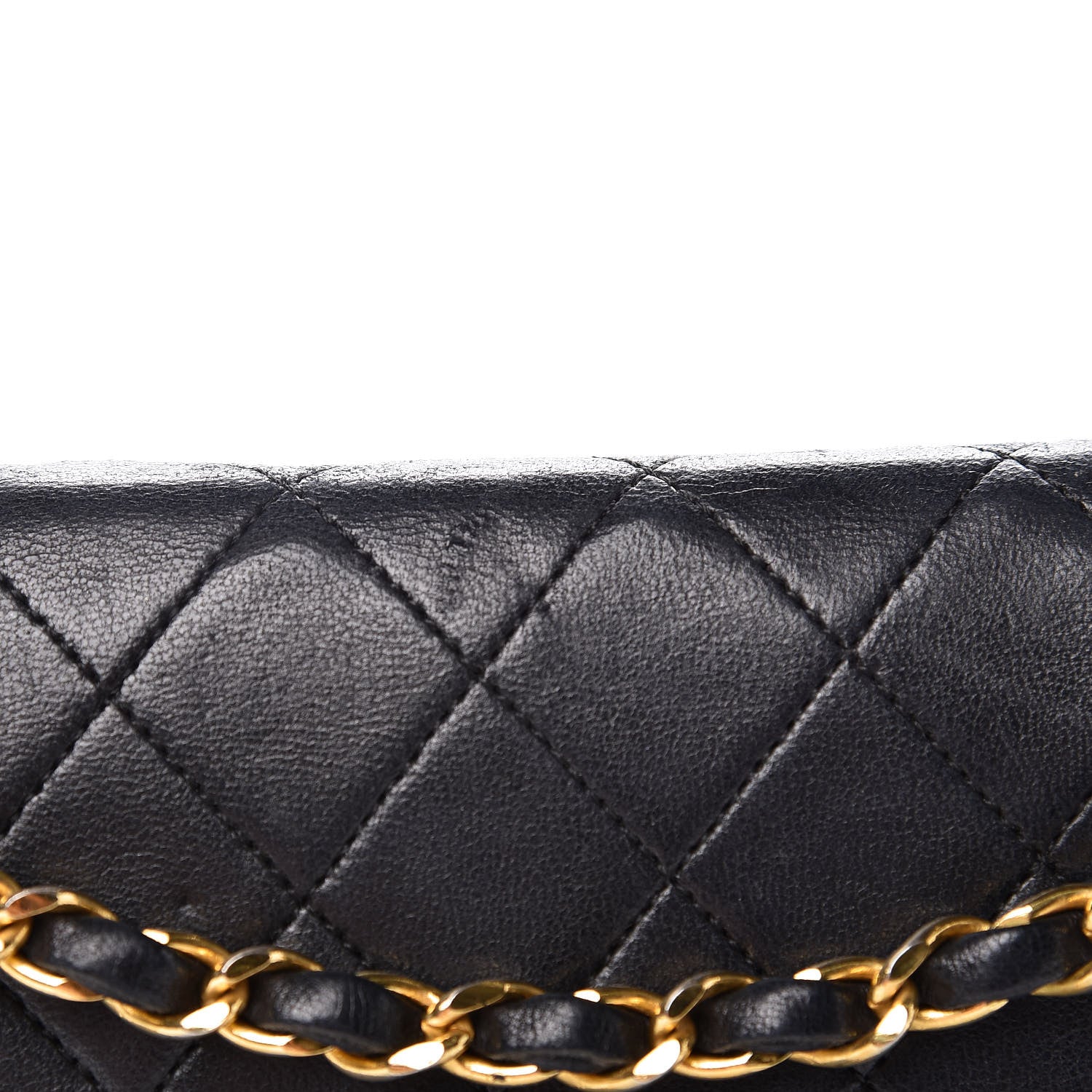 Chanel Lambskin Quilted Mini Flap Black 14 of 15