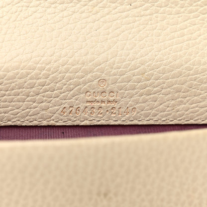 Gucci Dollar Calfskin Crystal Super Mini Dionysus Shoulder Bag Mystic White Black Diamond 7 of 11