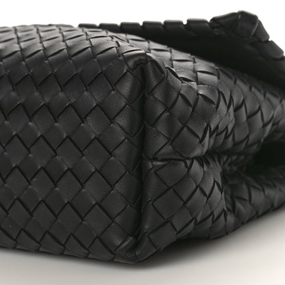 Bottega Veneta Nappa Intrecciato Medium Olimpia Shoulder Bag Black 7 of 7