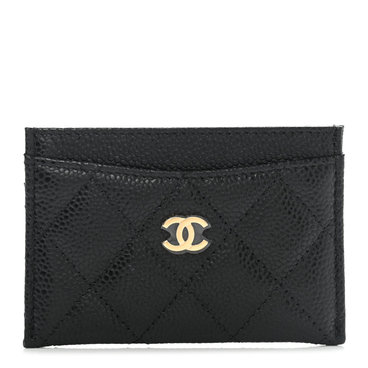 Chanel Caviar Quilted Card Holder Black 1 of 8