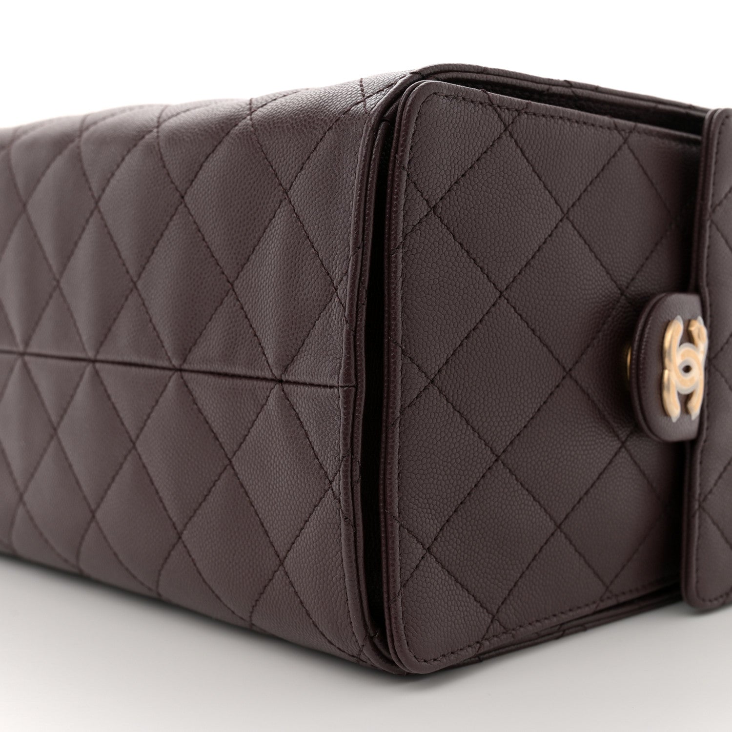 Chanel Caviar Quilted Medium Chanel 25 Handbag Dark Brown 11 of 11
