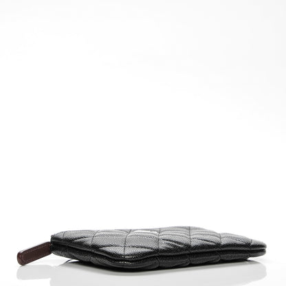 Chanel Caviar Quilted Small Cosmetic Case Black 4 of 7