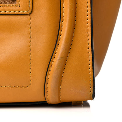 Celine Smooth Calfskin Micro Luggage Amber 23 of 31