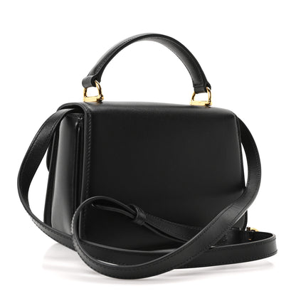 Gucci Calfskin Siena Small Top Handle Bag Black 3 of 10