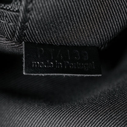 Louis Vuitton Taurillon Monogram Uniformes Solar Ray Soft Pochette Volga Belt Bag Black 8 of 10