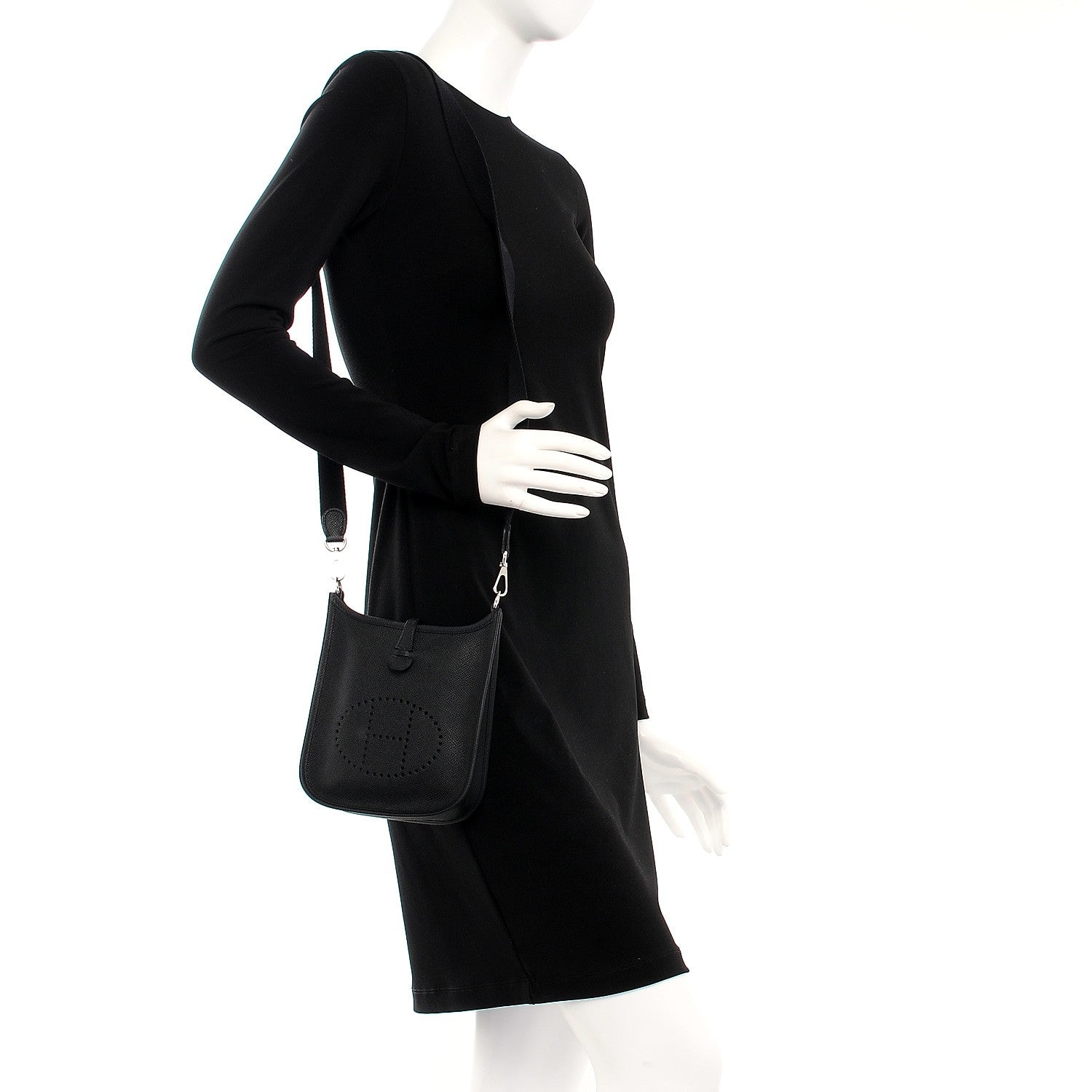 Hermes Epsom Evelyne TPM Black 2 of 8