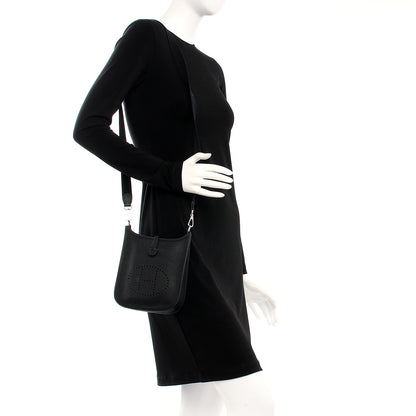 Hermes Epsom Evelyne TPM Black 2 of 8