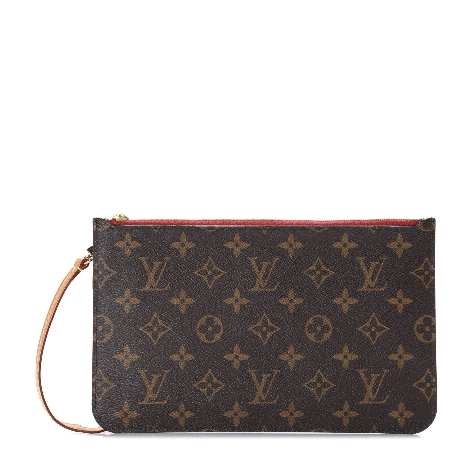 Louis Vuitton Monogram Neverfull MM GM Pochette Cherry 1 of 10
