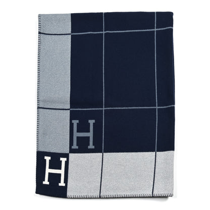 Hermes Wool Cashmere Avalon III Blanket Caban Ecru 1 of 3