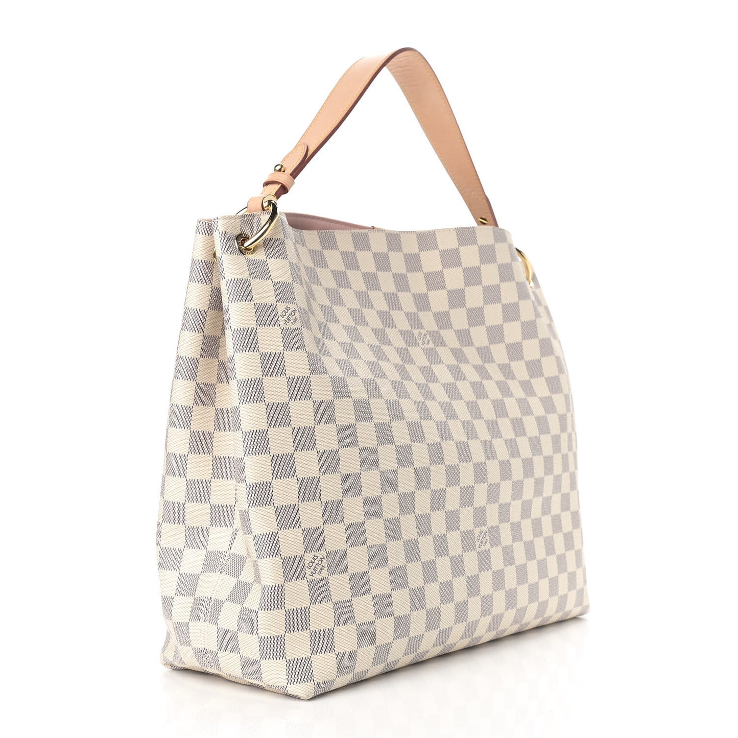 Damier Azur Graceful MM Rose Ballerine
