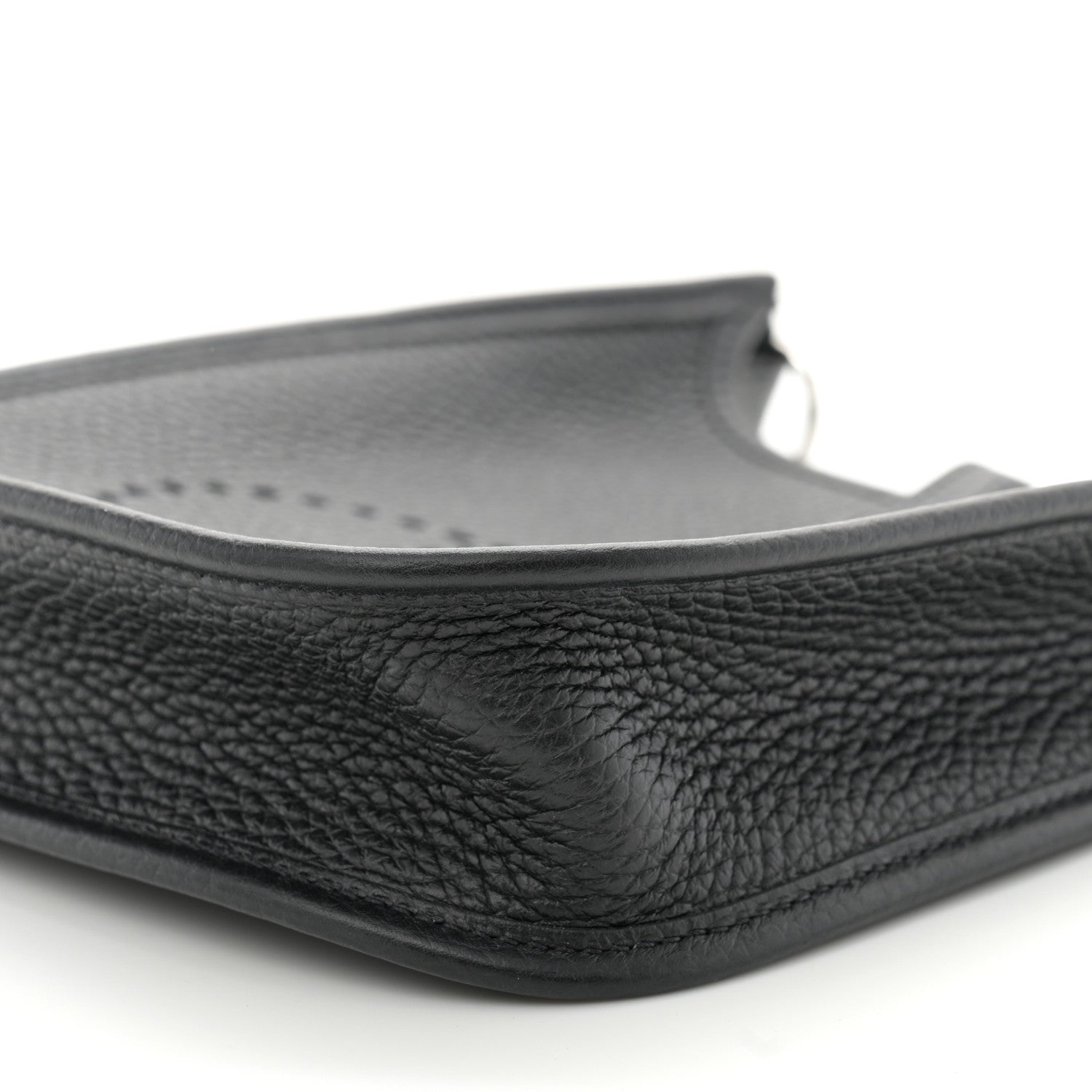 Hermes Taurillon Clemence Evelyne TPM Black 10 of 11