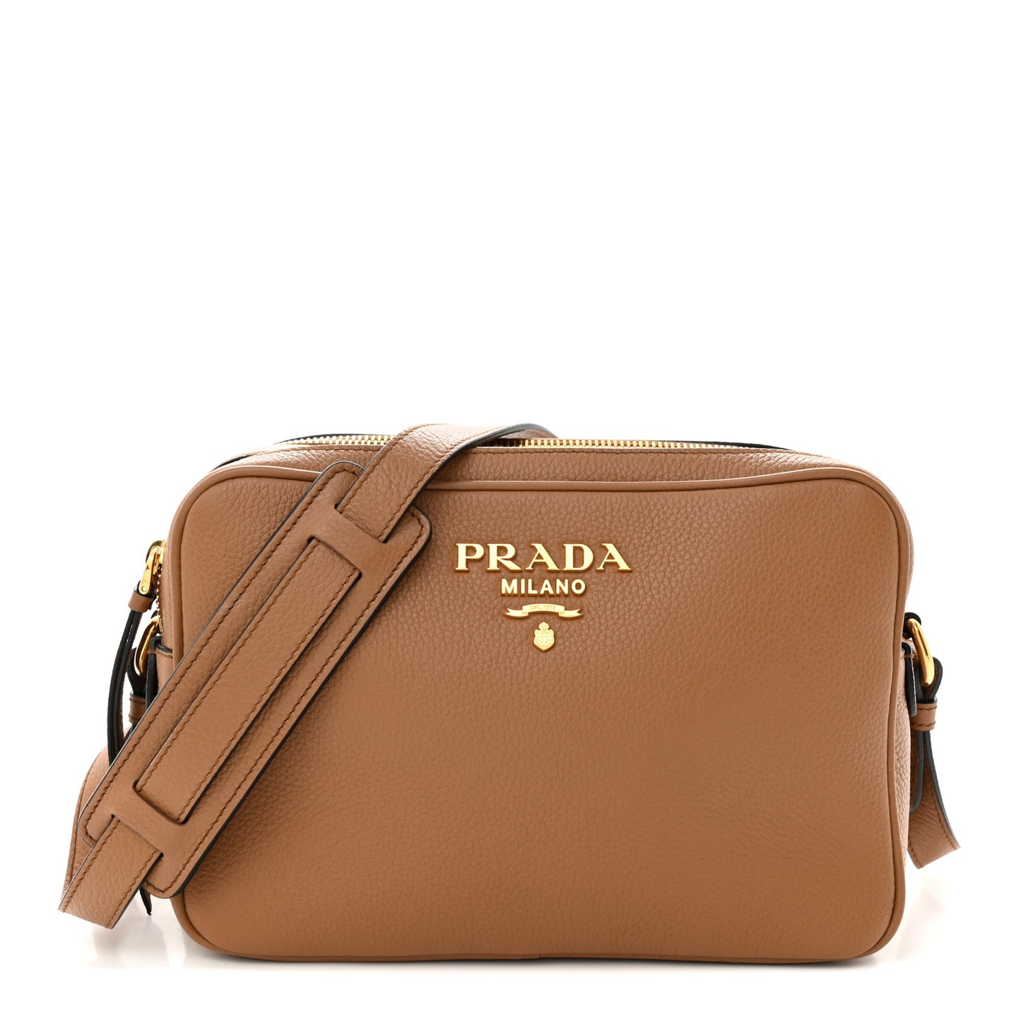 Vitello Phenix Camera Bag Cannella