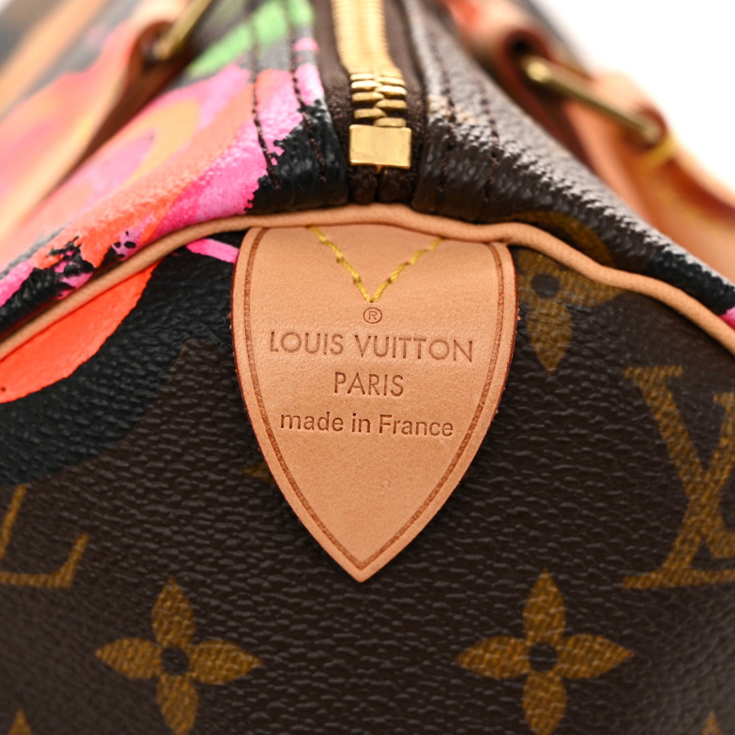 Monogram Roses Speedy 30