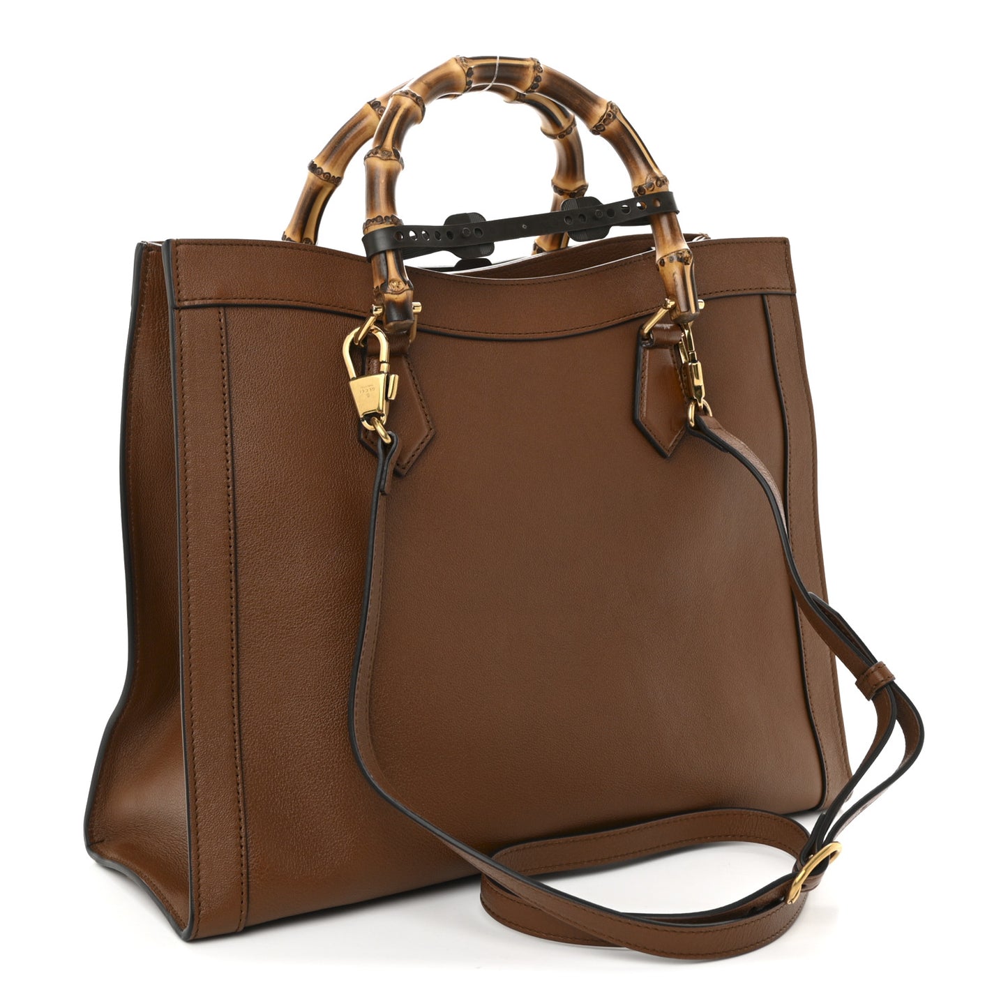 Wonka Grain Calfskin Medium Diana Tote Bag Cuir Yellow Fluo