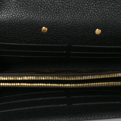 Louis Vuitton Monogram Pallas Wallet Black 5 of 6