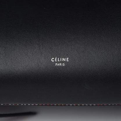 Celine Grained Calfskin Micro Stitch Belt Bag Black 7 of 10