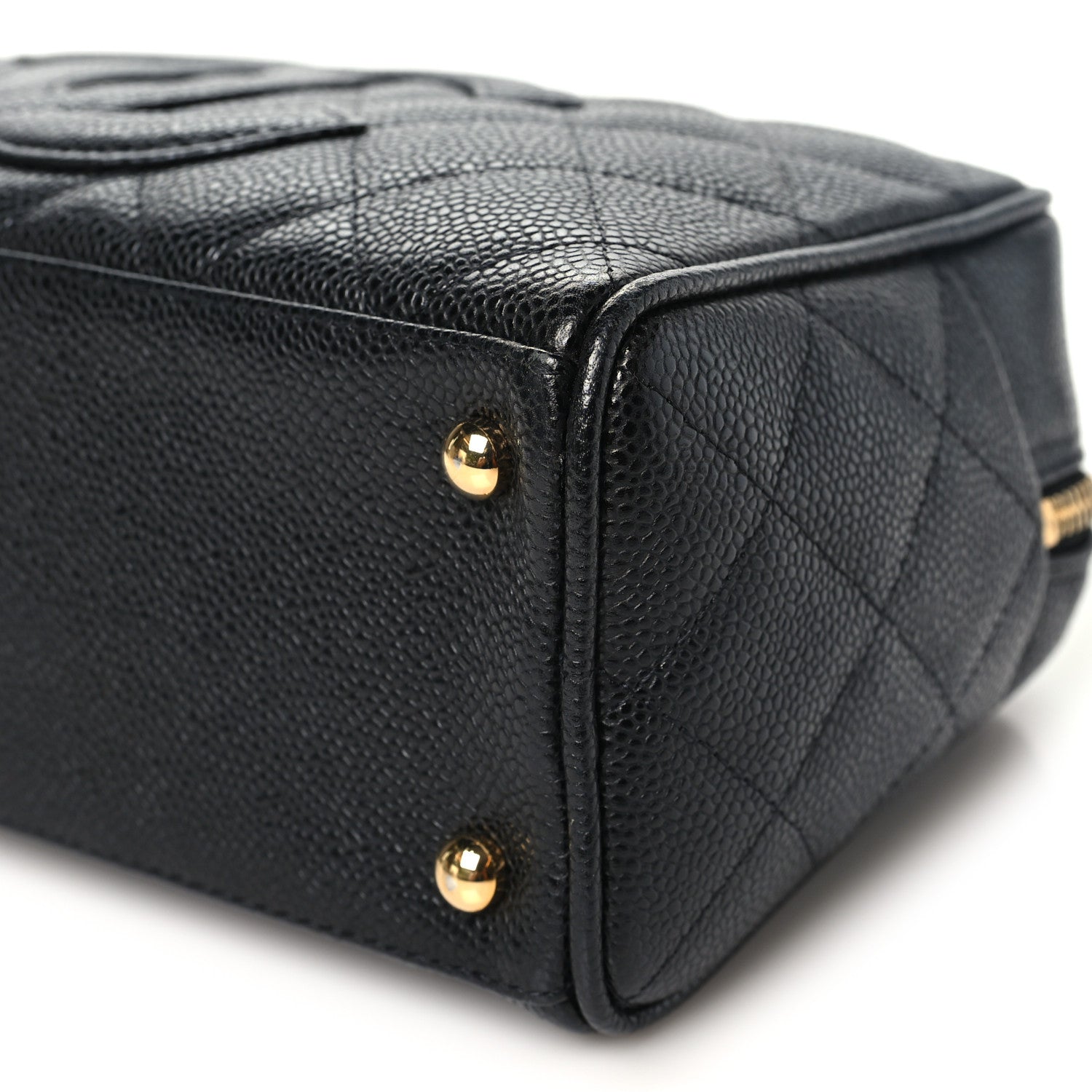 Chanel Caviar Quilted Small Bowler Black 10 of 10