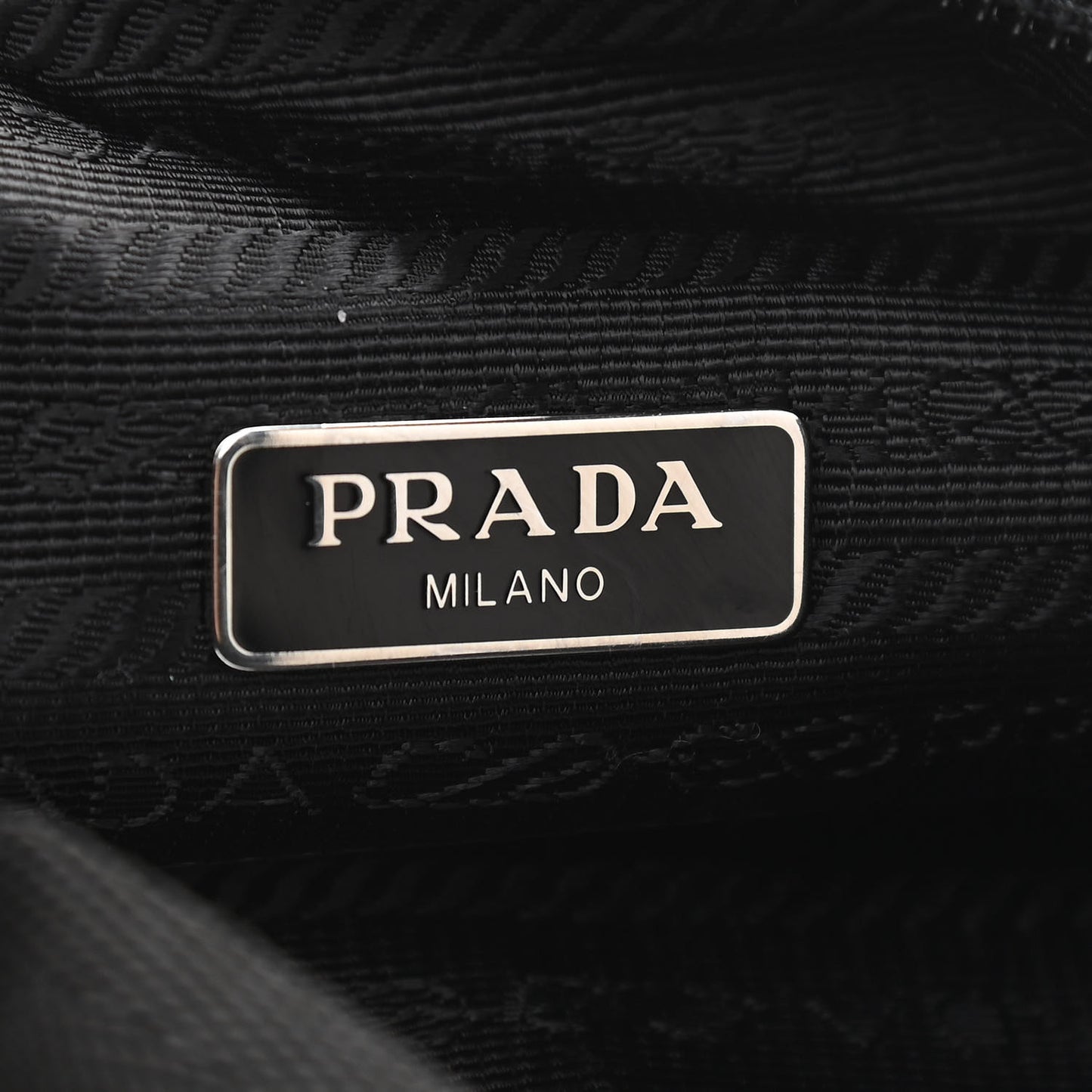 Tessuto Nylon Mini Re-Edition 2000 Bag Black