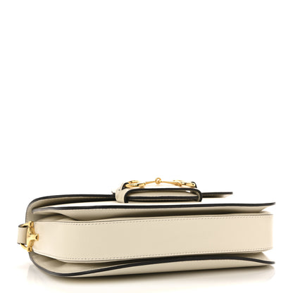 Gucci Azalea Calfskin Horsebit 1955 Shoulder Bag Mystic White 4 of 13