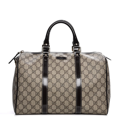 Gucci GG Plus Monogram Medium Joy Boston Dark Brown 1 of 8