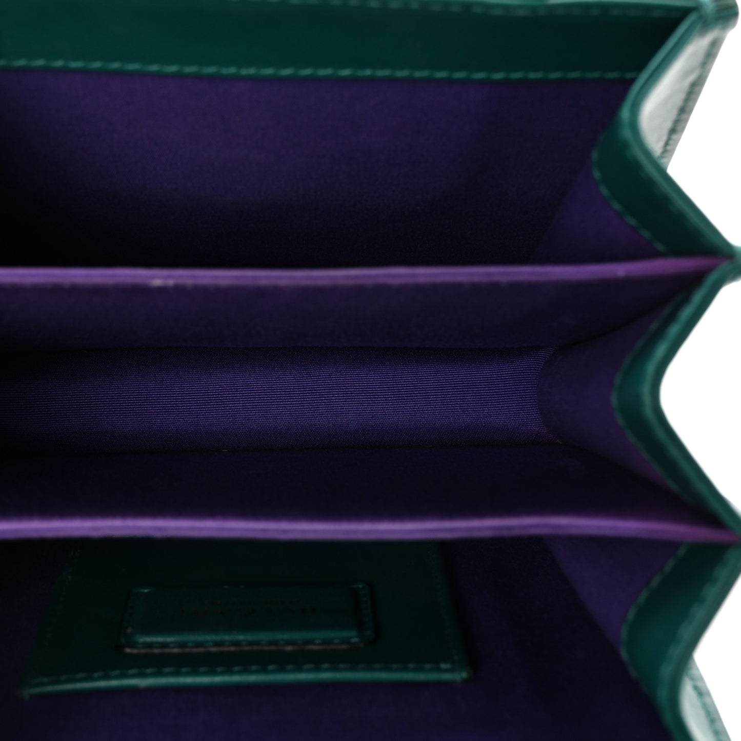 Calfskin Serpenti Forever Top Handle Emerald Green