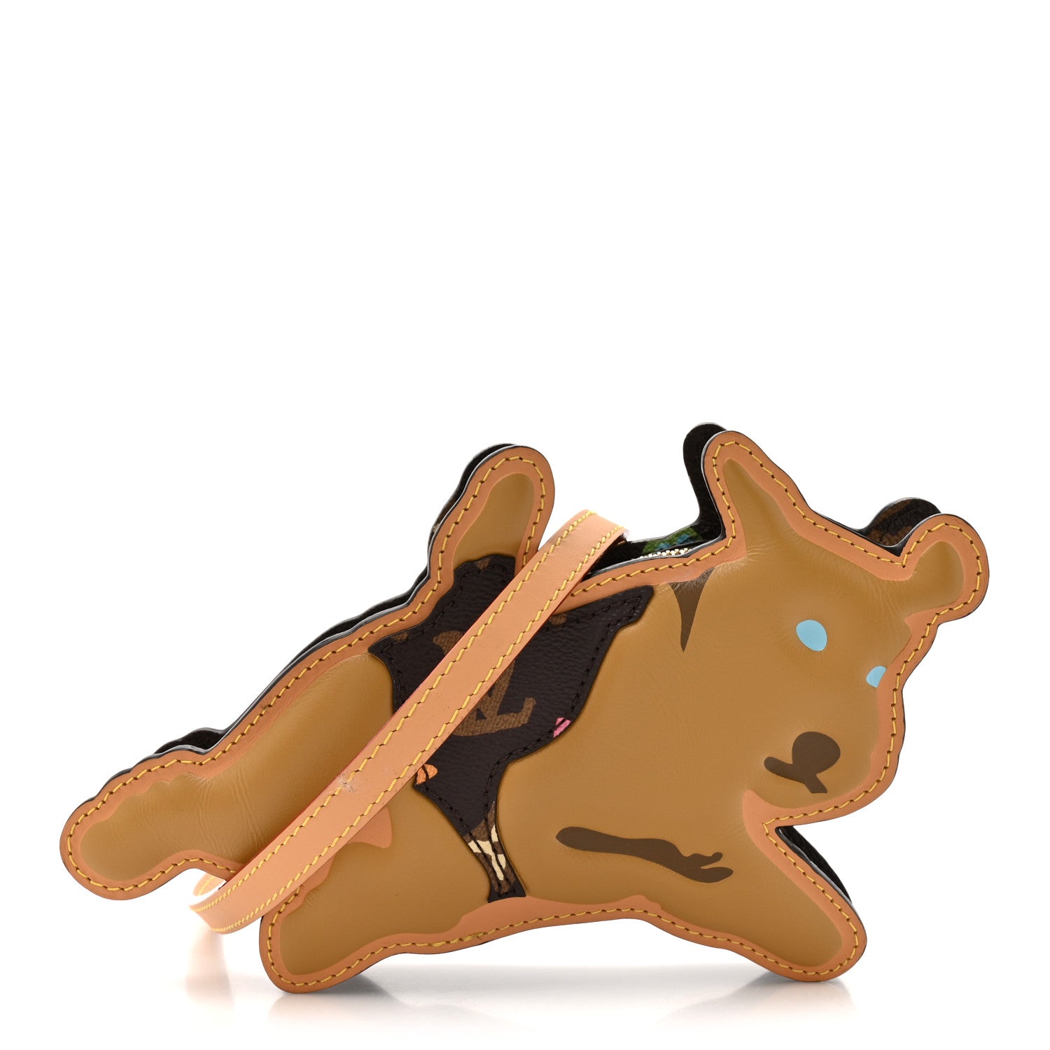 Louis Vuitton X TYLER THE CREATOR Monogram Craggy Dog On Strap Chocolate 1 of 10